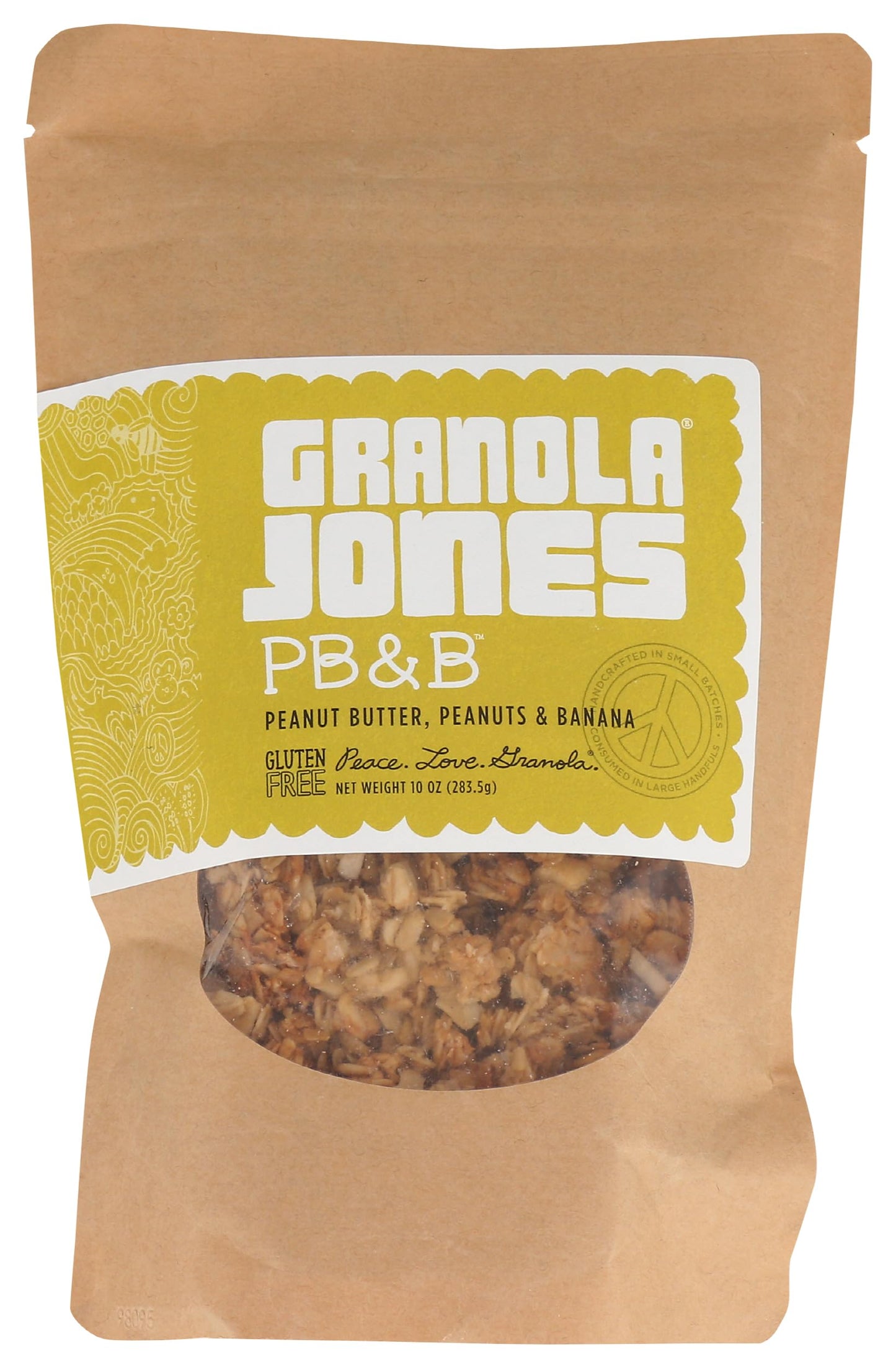 Granola Jones, Granola Peanut Butter Banana, 10 Ounce