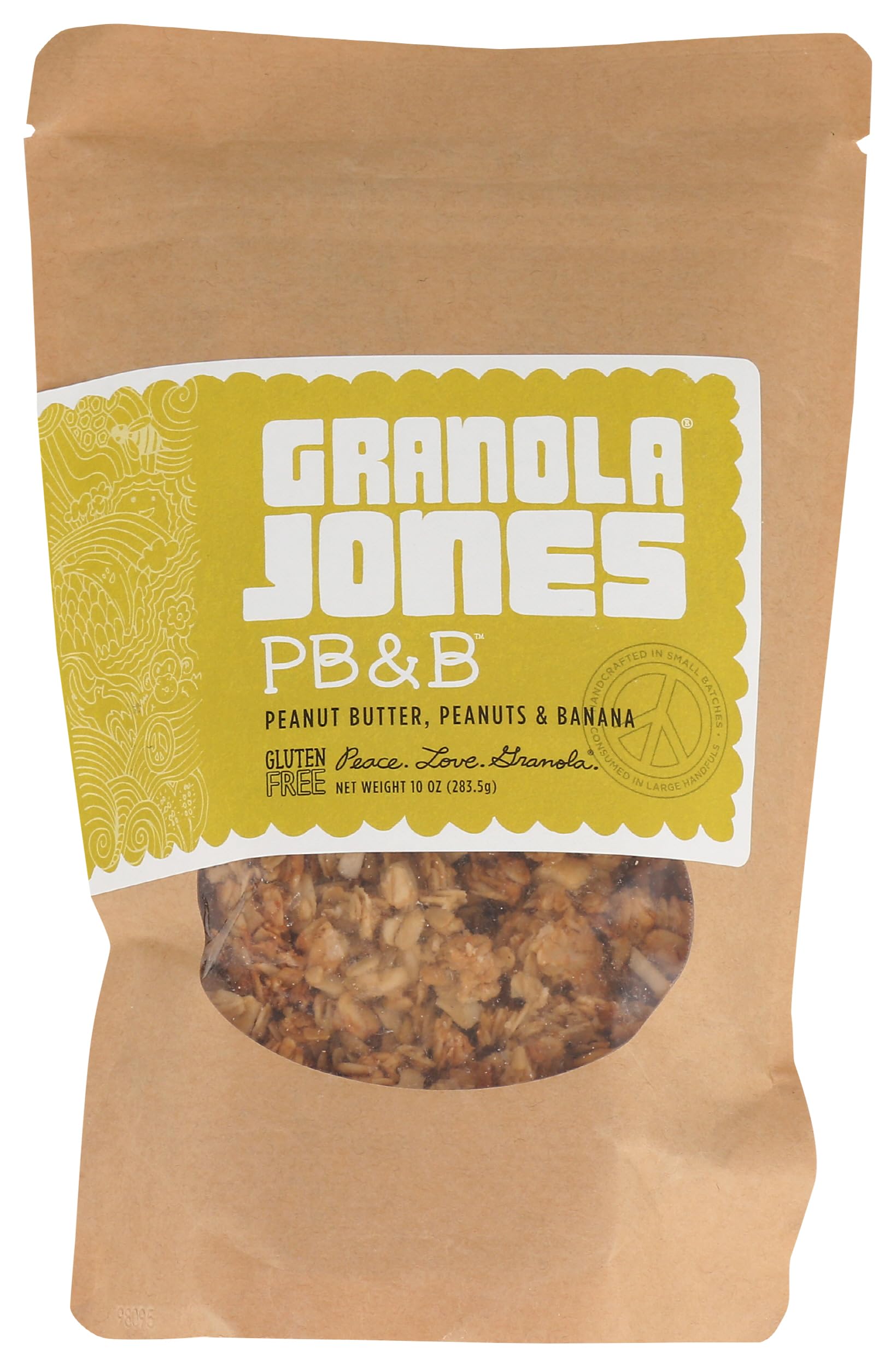 Granola Jones, Granola Peanut Butter Banana, 10 Ounce