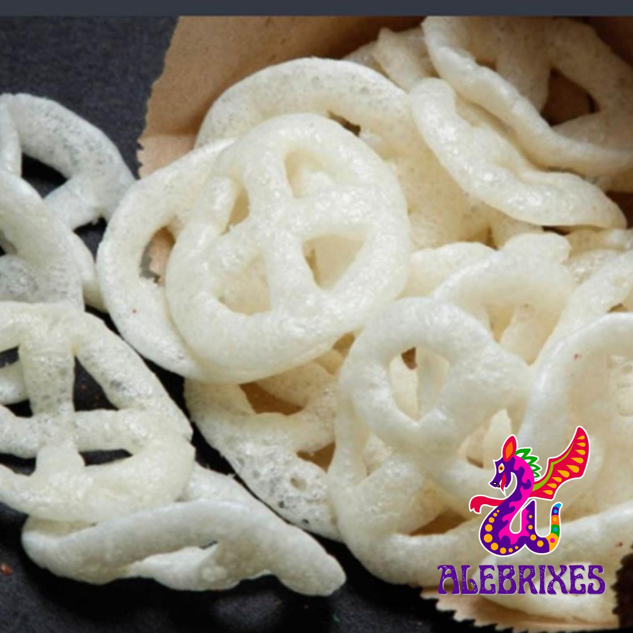 Alebrixes | Mexican Potato Pinwheel Pellets 8oz (226g) | Duritos | Chicharron - Fritura De Papa De Rueda Para Freir | Potato Puff - Fritura de Papa |