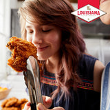 Louisiana Fish Fry Seasoned Chicken Fry Half Gallon - 2.62 lbs - Authentic Southern Goodness, Distinct Louisiana Spices - Perfect for Frying Crispy