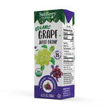 Sunberry Farms Organic Variety Pack Juice Boxes 6.75 fl oz (36 Pack) | Apple, Fruit Punch & Grape | USDA Organic Kids Drinks | No Artificial Flavors