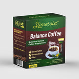 Slimessia Balance Coffee, Medium Roast Instant Coffee with Botanicals, 20 Single Sticks, 7 oz