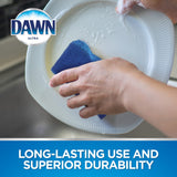 Dawn Non-Scratch Kitchen Dish Sponges, Blue (Pack of 4)