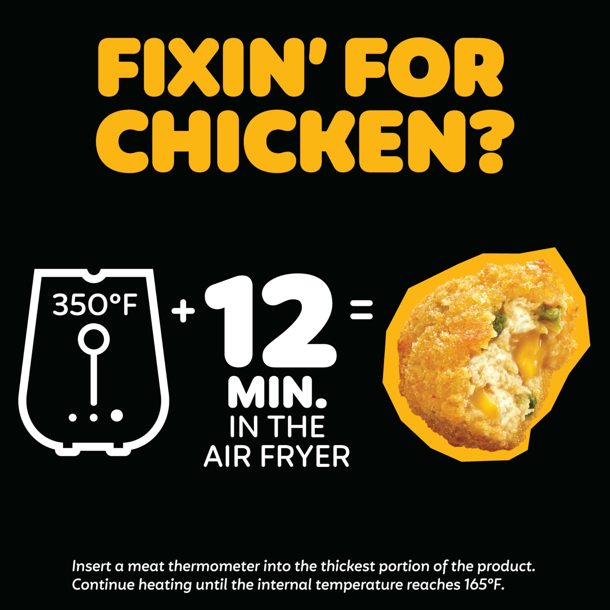 Pilgrim’s® Cheesy Jalapeno Loaded Nuggets | Fully Cooked | 12 G Protein | Frozen |1.20 LB