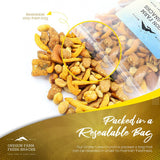 Oregon Farm Fresh Snacks Crater Lake Crunch Spicy Snack Mix - Hand-Blended Mixed Nuts Pub Mix - Sunflower & Pumpkin Seeds, Almonds, Roasted Salted