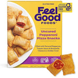 Feel Good Foods Uncured Pepperoni Snack Bites, 7 Ounce (frozen)