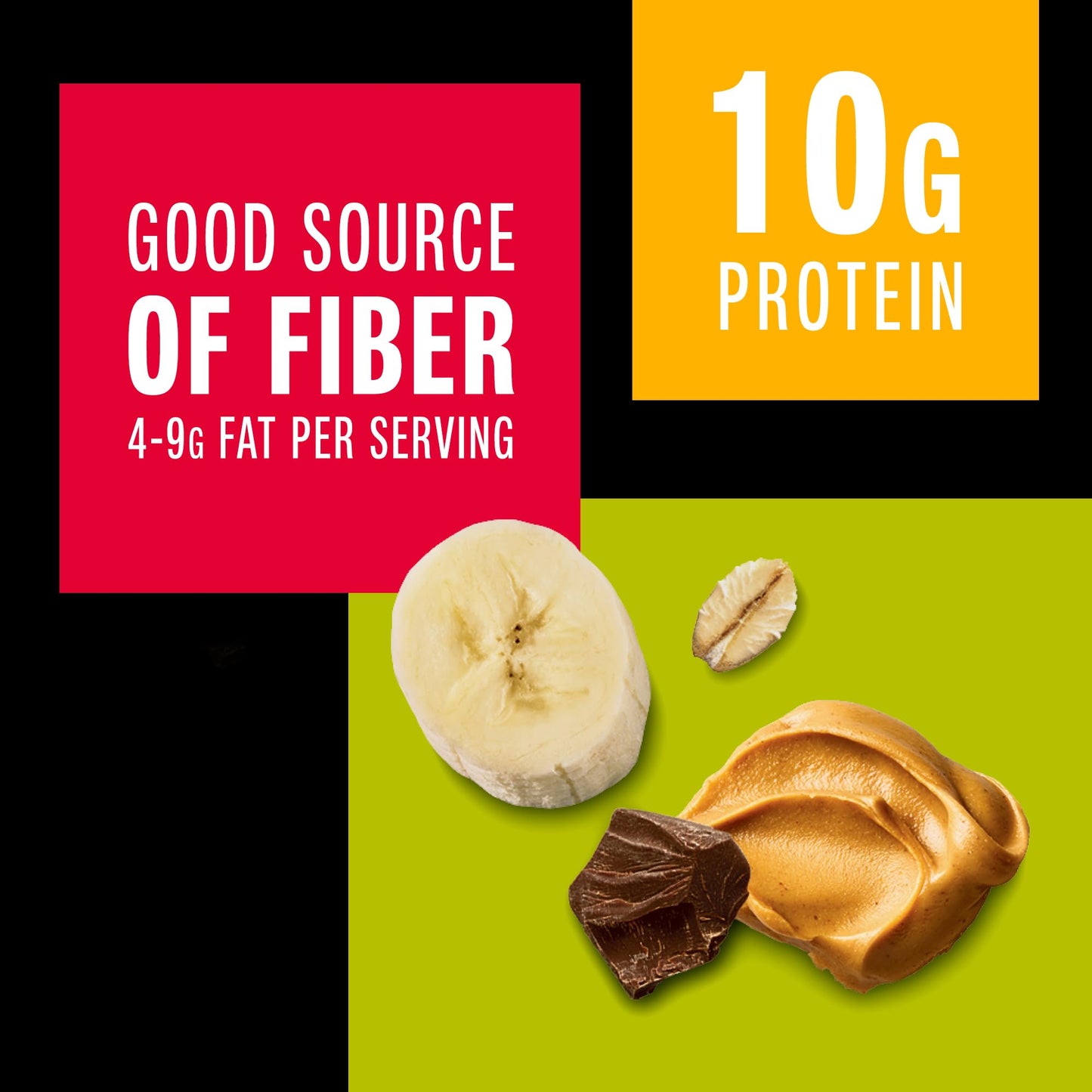 Kind Healthy Grains Granola, Banana Peanut Butter Dark Chocolate Clusters, Gluten Free, Healthy Snack Mix, 10g Protein, 11oz, 1 Count