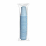 Blue Safe-Dent Disposable 5 oz Plastic Medical Dental Cups 1000 Count