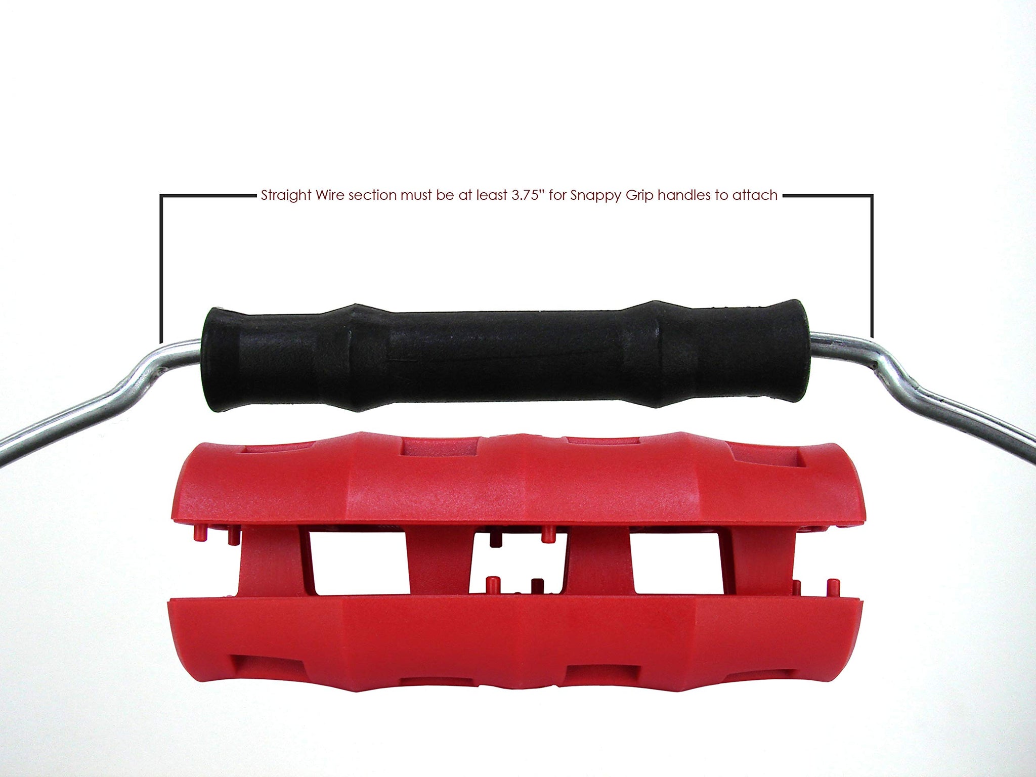 Snappy Grip Ergonomic Replacement Bucket Handles RED 12 PACK