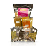 The Three Sisters Organic Indian Spices (13 Pc. Set) Natural, Authentic, and Traditional Flavors for Cookbook Recipes | Turmeric, Cumin, Cardamom