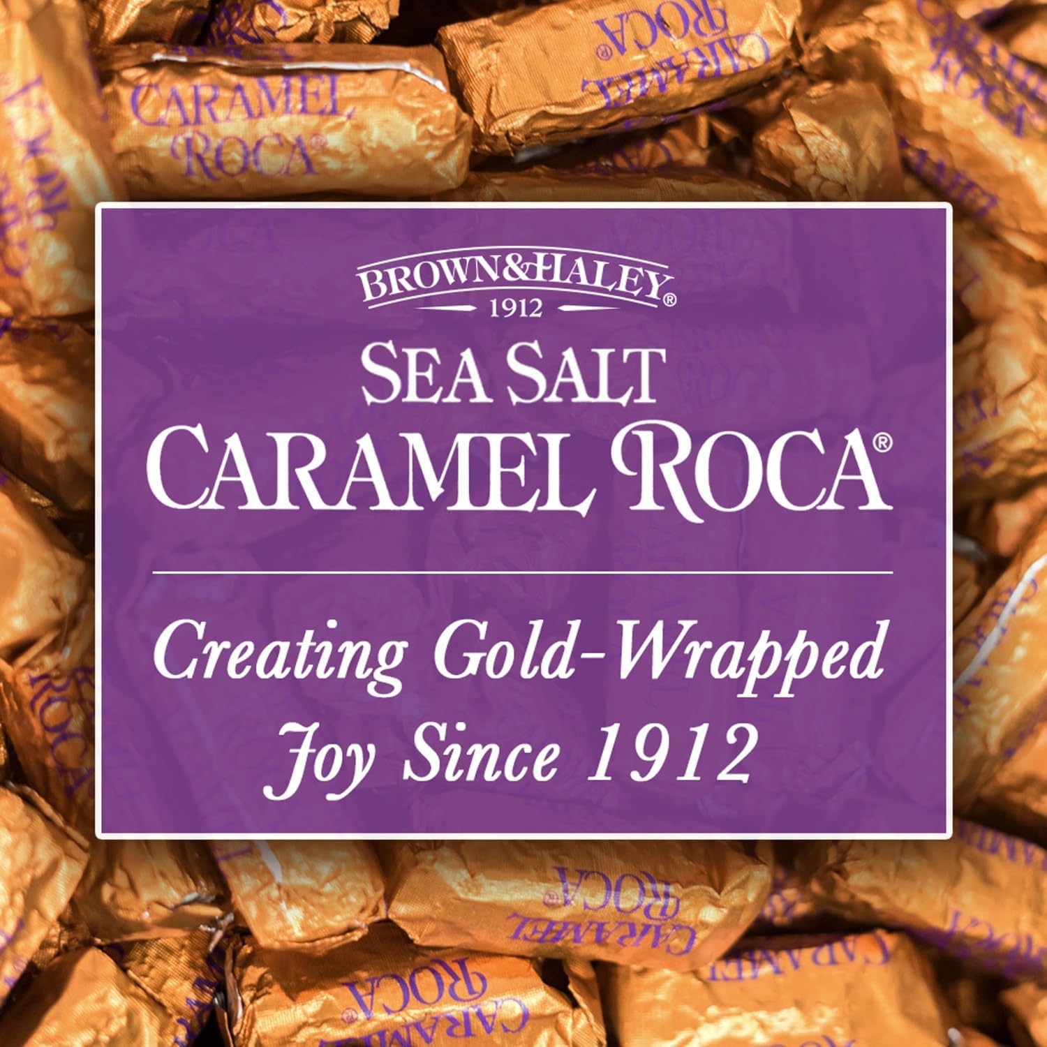 Almond Roca Stand-Up Box - 5oz Individually Wrapped Chocolate Candy - Caramel Buttercrunch Toffee with Almonds & Sea Salt - Gluten Free, Kosher