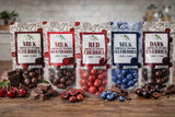 Green Jay Gourmet Dark Chocolate Cherries - Handmade & Fresh Dark Chocolate Covered Cherries from Michigan - Great Gift for Chocolate Lovers - 8 Ounce