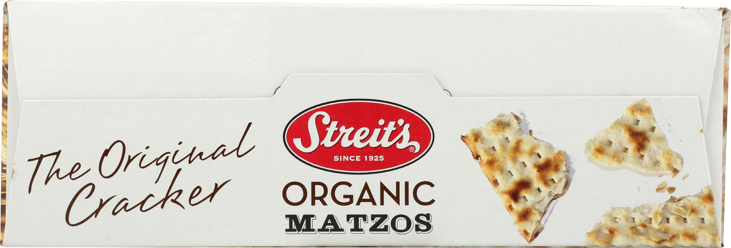 Streits, Organic Matzos, 11 Ounce