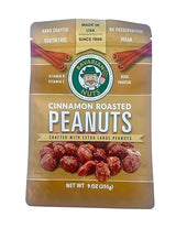 Magic Bavarian Cinnamon Roasted Peanuts, 9oz - Sweet, Gluten-Free, Vegan Nuts, Made in the USA