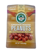 Magic Bavarian Cinnamon Roasted Peanuts, 9oz - Sweet, Gluten-Free, Vegan Nuts, Made in the USA