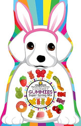 Happy Yummies Gummies, Adorable Gourmet Gummies in a Puppy Shaped Bag - Delicious Assorted Flavors Candy Snacks for Spring Celebrations, Perfect