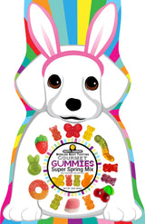 Happy Yummies Gummies, Adorable Gourmet Gummies in a Puppy Shaped Bag - Delicious Assorted Flavors Candy Snacks for Spring Celebrations, Perfect