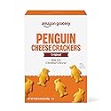 Amazon Grocery, Penguin Cheese Crackers, Made with Cheddar Cheese, 19 Oz
