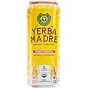 Yerba Madre Organic Yerba Mate, Clean Energy Drink Alternative, Peach Revival, 15.5oz, 150mg Caffeine