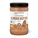 Amazon Grocery, Creamy Almond Butter, 27 Oz