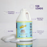 Whip-It Fresh Scent Laundry Detergent GALLON Size128 OZ