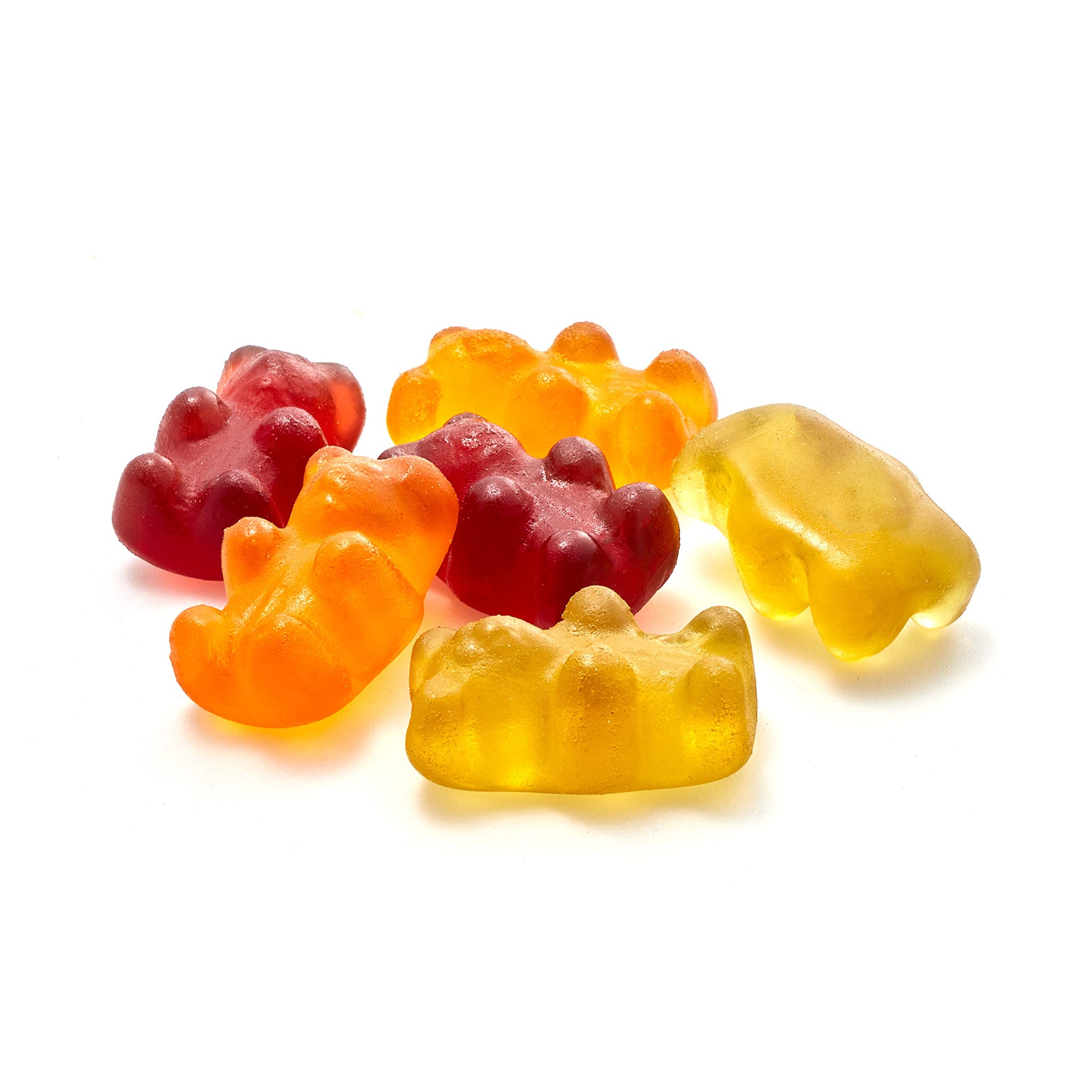 Yupik Organic Fruit Gummy Bears, Gelatin-Free, 1.1 lb (17.6 oz), Gluten-Free, Vegan, Non-GMO, Natural Colors & Flavors, Made from Fruit Juice, Sweet