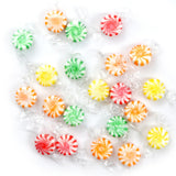 Fruity Starlight Hard Candy, 1 Pound Bulk Candy (Approx. 75 pcs.), Individually Wrapped Hard Candy, Fruit Starlights, The Hampton Popcorn & Candy