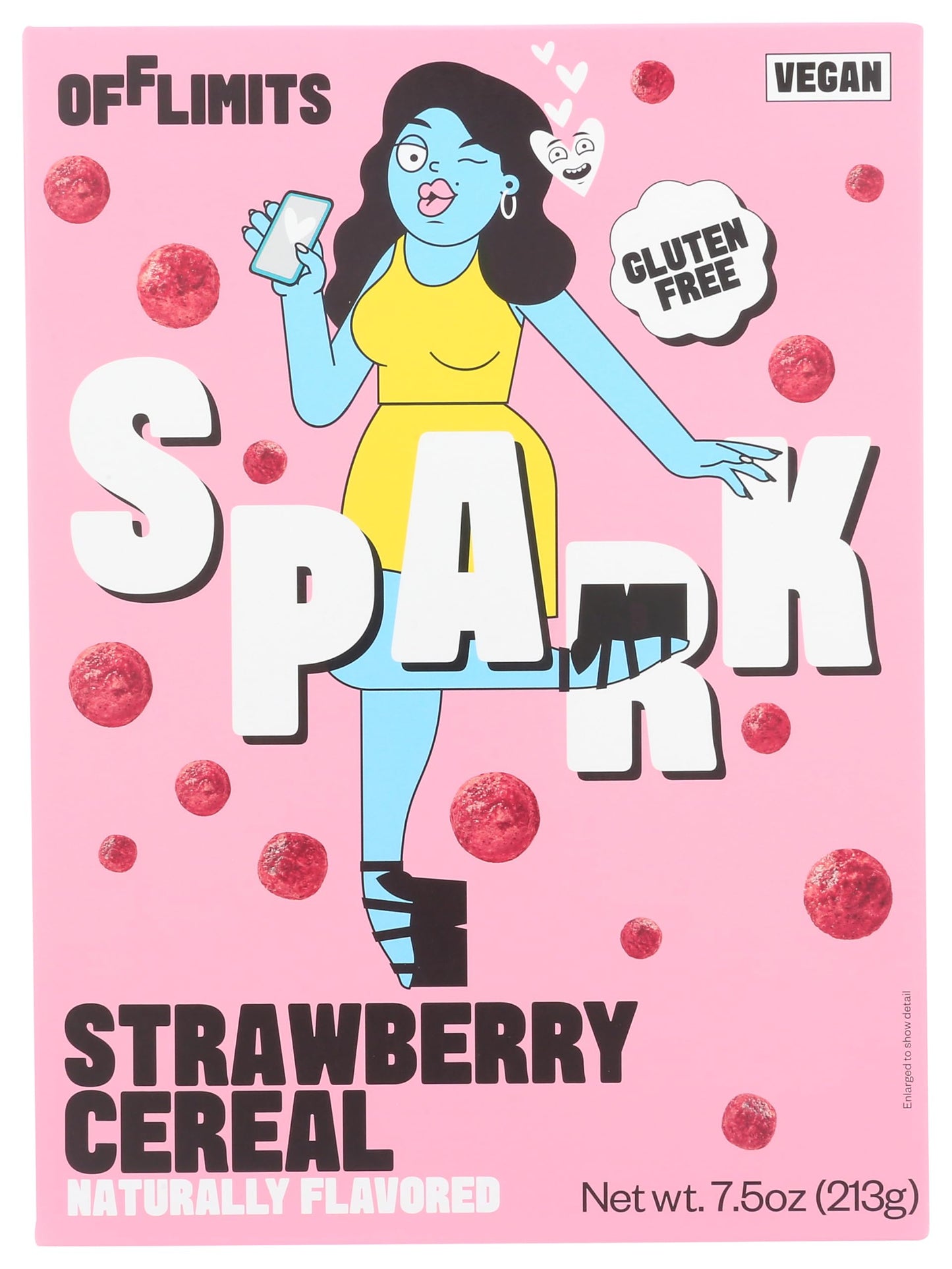 Offlimits Strawberry Spark Cereal, 7.5 Oz