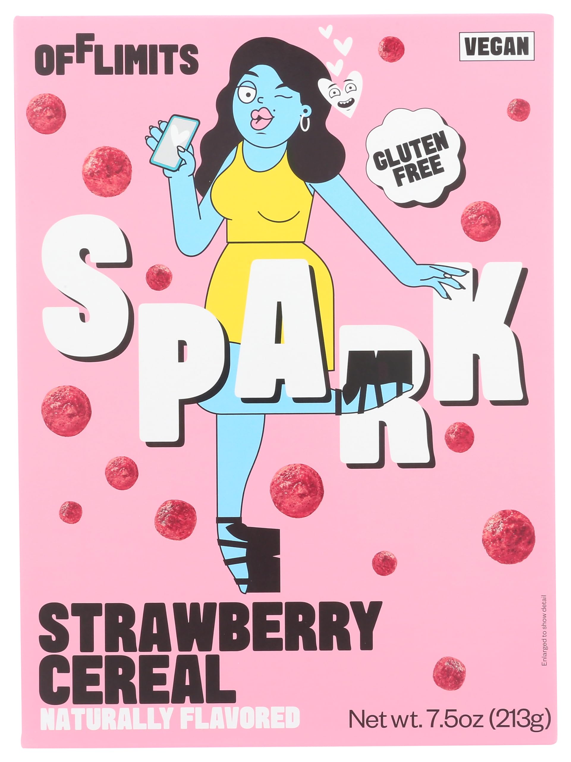 Offlimits Strawberry Spark Cereal, 7.5 Oz