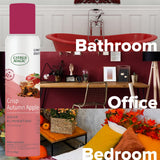Citrus Magic Limited Edition Natural Odor Eliminating Air Freshener Spray, Crisp Autumn Apple, 3-Ounce, Pack of 3