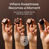 Gourmet Chocolate Gift Box | Mothers Day Assorted Chocolate Box with Strawberry, Caramel, Hazelnut & Fudge Flavors | Premium Candy Gift Set