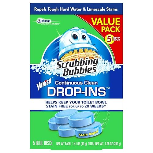 Scrubbing Bubbles 5-Pk Toilet Cleaner Drop Ins (Case/6)