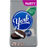 YORK Dark Chocolate Peppermint Patties, Candy Party Pack, 29.2 oz