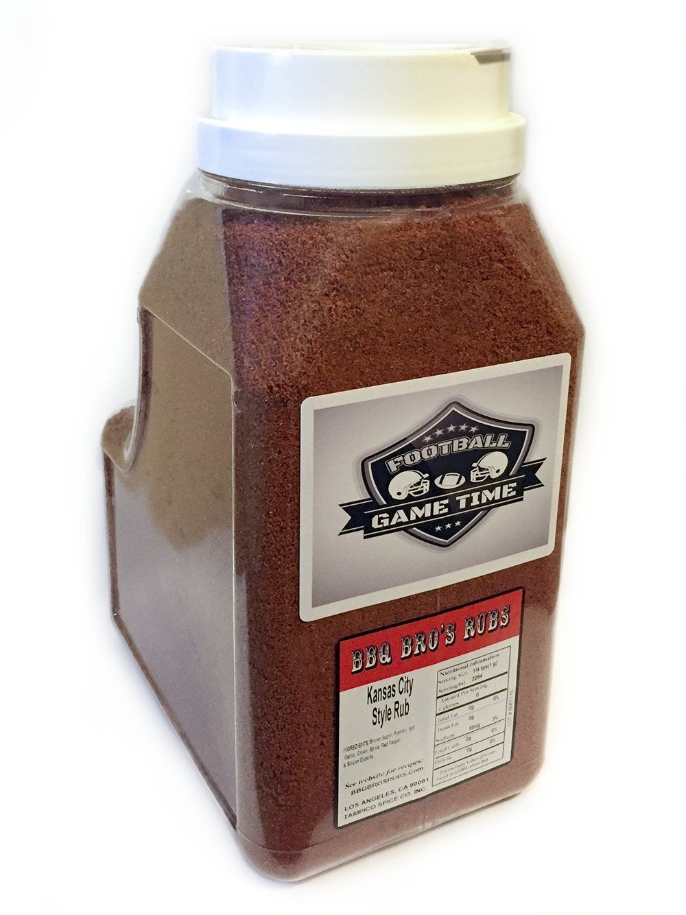 BBQ BROS RUBS (Kansas City Style 5 LBS) - Barbecue Seasonings - BBQ Spices - Dry Rub- Handcrafted BBQ Rubs for Grilling, Cooking & Smoking - Use as