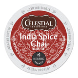 Celestial Seasonings India Spice Chai, K-Cup Portion Pack for Keurig K-Cup Brewers, 24-Count