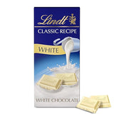 Lindt CLASSIC RECIPE White Chocolate Candy Bar, White Chocolate, 4.4 oz.