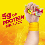 Slim Jim Beef 'N Cheese Smoked Meat Sticks, Original Flavor, 5g Protein Per Serving, Snack Size, 0.9 oz. (10 Count)