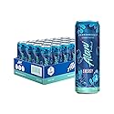Alani Nu BREEZEBERRY, Sugar Free, Low Calorie Energy Drinks, 200mg Caffeine, Biotin, B Vitamins, Zero Sugar, 10 Calories, 12 Fl Oz Cans, 24 Pack