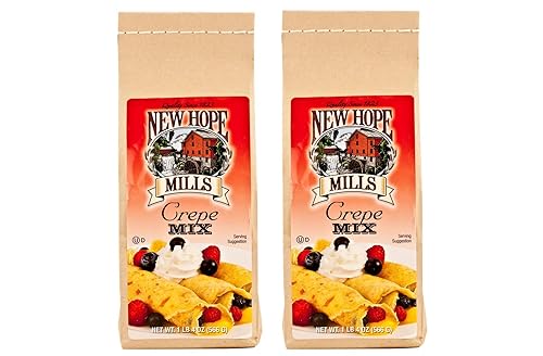 New Hope Mills Easy To Make Crepe Mix- Two 20 oz. Bags