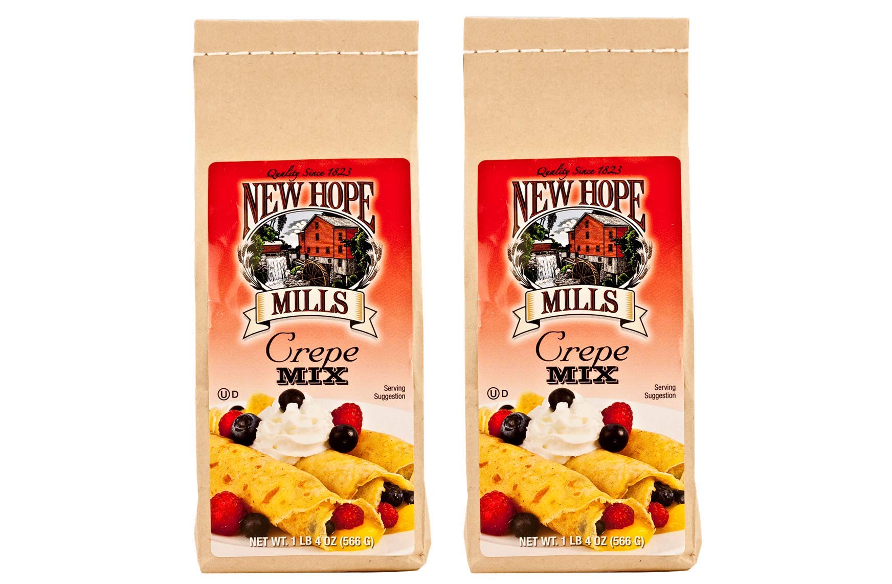 New Hope Mills Easy To Make Crepe Mix- Two 20 oz. Bags