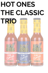 Hot Ones The Classic Trio, Hot Sauce Pack With The Classic Original, Garlic Fresno Chili & Chili Maple, Made With All Natural Ingredients, 5 fl oz