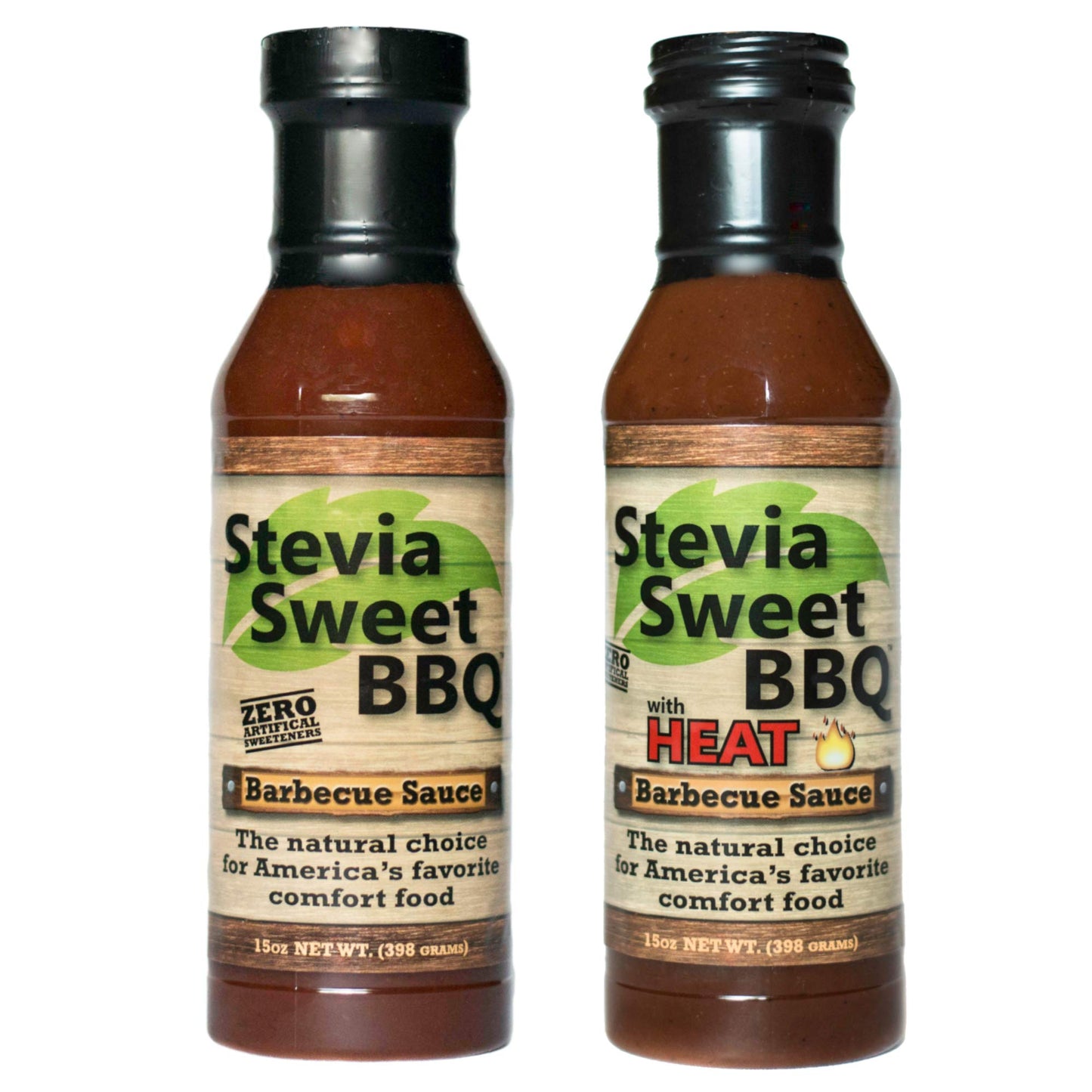 Stevia Sweet BBQ Sauce | Low Sugar (1g), Low Carb, Low Sodium, Gluten & Fat Free | Paleo & Keto Diet Friendly Barbecue Sauce | Zero Artificial