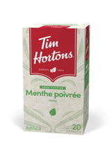 Tim Hortons Peppermint Tea Bags, 20 count, 40g | 1.4oz {Imported from Canada}