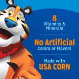 Kellogg's Frosted Flakes Cold Breakfast Cereal, 8 Vitamins and Minerals, Kids Snacks, Original, 39.5oz Bag (1 Bag)