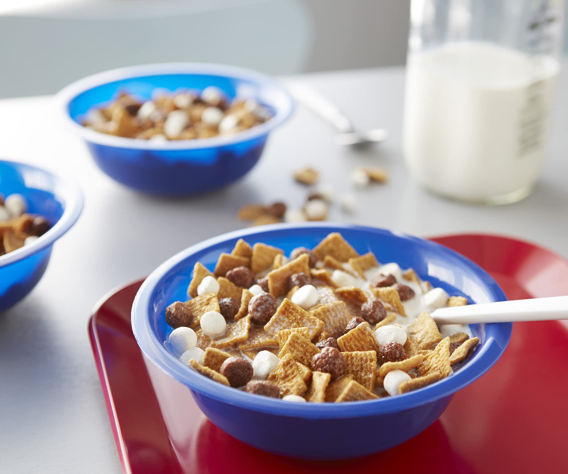 Malt-O-Meal S'mores Kids Breakfast Cereal, Family Size Bulk Bagged Cereal, 24 Ounce - 1 count