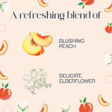 Glade PlugIns Refills Air Freshener, Juicy Peach & Elderflower, Scented and Essential Oils for Home and Bathroom, 1.34 Fl Oz, 2 Count