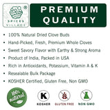 Spices Village Cloves Whole, All Natural Dried Clove Buds, Clavos de Olor 7 Ounces, Kosher, Gluten Free, Non GMO, Whole Seeds Great for Food, Tea