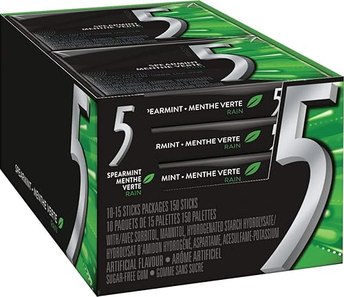 5 Rain-Tingling Spearmint, 10 Count
