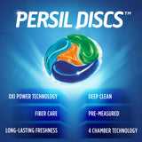 Persil ProClean Discs Laundry Detergent Pacs, Oxi, High Efficiency (HE) Compatible, Laundry Soap, 15 Count