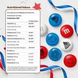 M&M'S USA Red, White, and Blue Patriotic Milk Chocolate Candy, 3 Pack